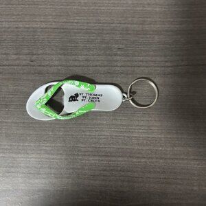 Island Bottle Opener Keychain